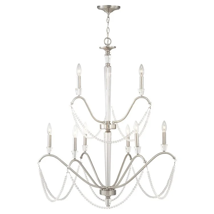 Stratham Nine-Light Two-Tier Chandelier