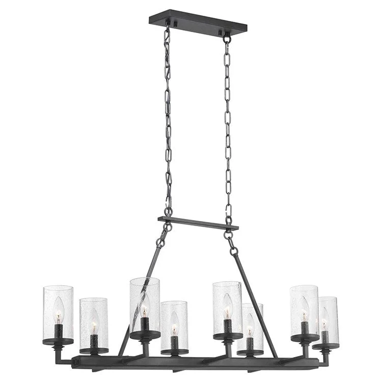 Gresham Eight-Light Island Chandelier