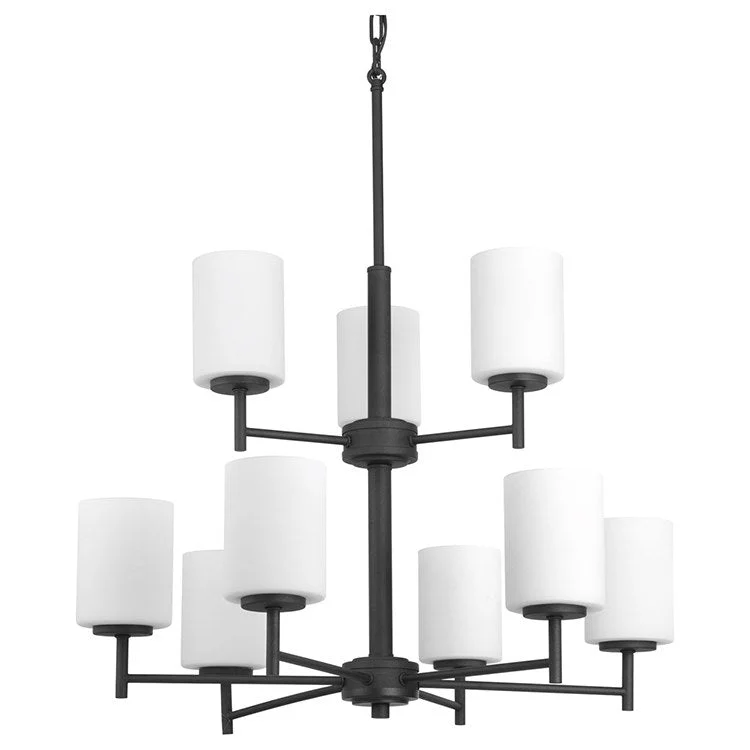 Replay Nine-Light, Two-Tier Chandelier