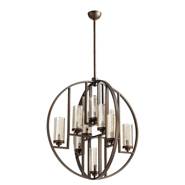 Julian Ten-Light Two-Tier Chandelier