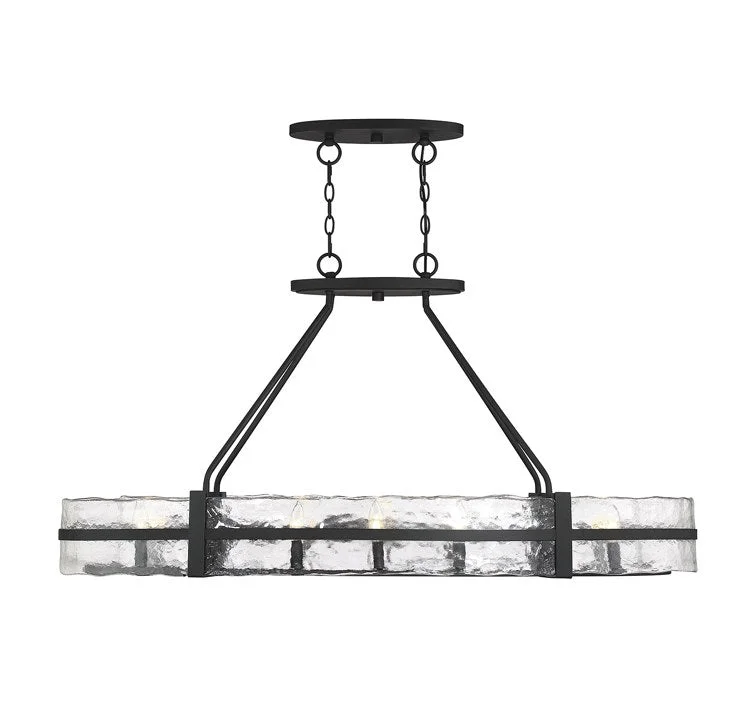 Hudson Ten-Light Oval Chandelier by Brian Thomas