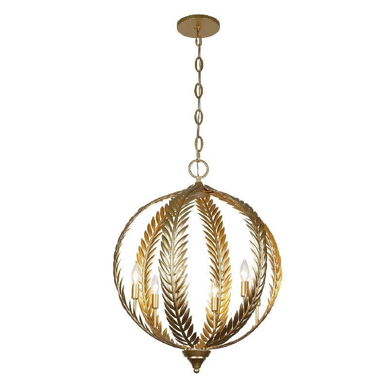 Atlas Six Light Pendant