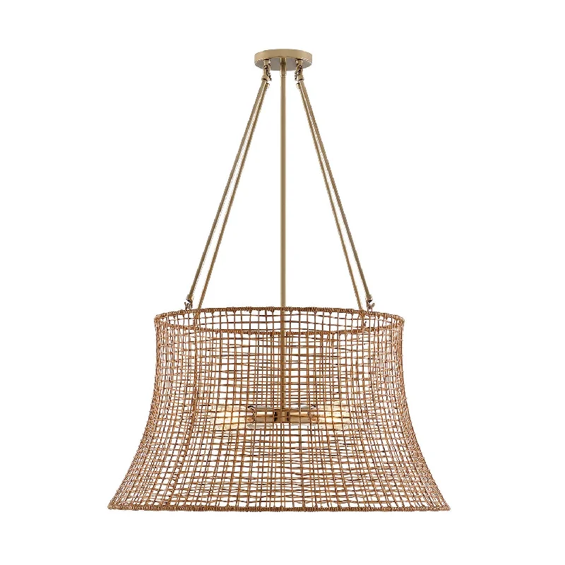 Longleaf Four Light Outdoor Chandelier