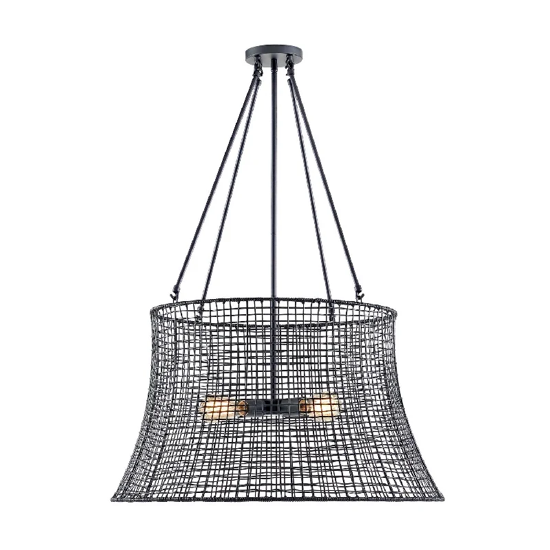 Longleaf Four Light Outdoor Chandelier