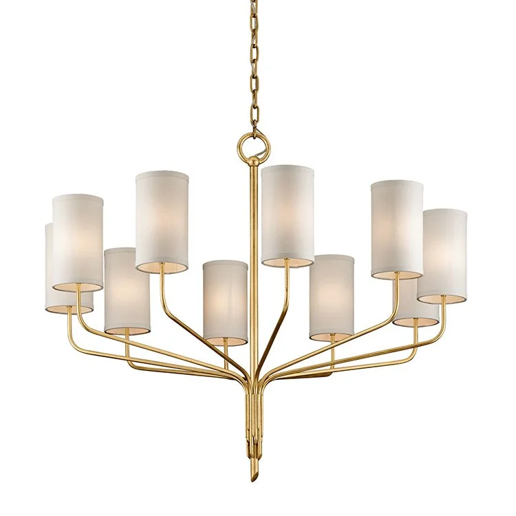 Victorian - Inspired Chandeliers with Ornate DetailsJuniper Ten-Light Chandelier