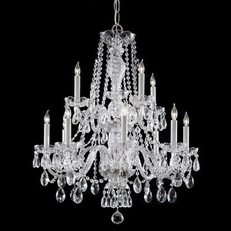 Modern Crystal Chandeliers for Contemporary HomesModern Crystal Chandeliers for Contemporary Homes12-light Chrome/ Italian Crystal Chandelier
