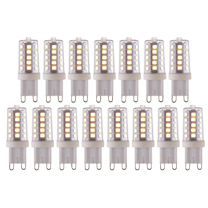 15 X G9 LED SMD Dimmable Light Bulb 3.7W Warm White