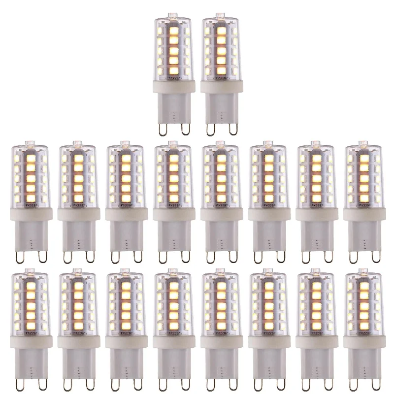 18 X G9 LED SMD Dimmable Light Bulb 3.7W Warm White