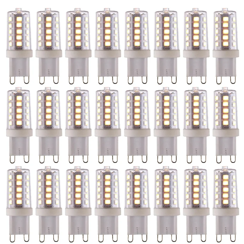 24 X G9 LED SMD Dimmable Light Bulb 3.7W Warm White