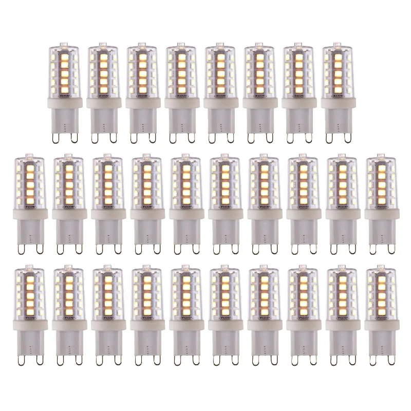 28 X G9 LED SMD Dimmable Light Bulb 3.7W Warm White