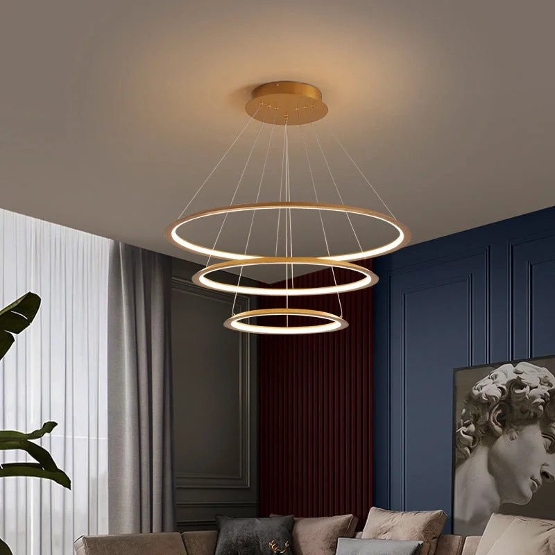 Chandeliers with Sputnik - Style Design for a Futuristic VibeChandeliers with Sputnik - Style Design for a Futuristic VibeSlim Hoop Pendant LED Chandelier - 3/4 Tiers, Aluminum, Gold/Coffee, Living Room Chandeliers with Sputnik - Style Design for a Futuristic VibeChandeliers with Sputnik - Style Design for a Futuristic VibeSlim Hoop Pendant LED Chandelier - 3/4 Tiers, Aluminum, Gold/Coffee, Living Room