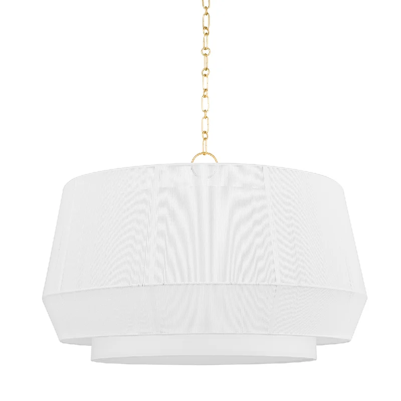 Chandeliers with Metal Frames in Gold FinishChandeliers with Metal Frames in Gold FinishDebi Pendant