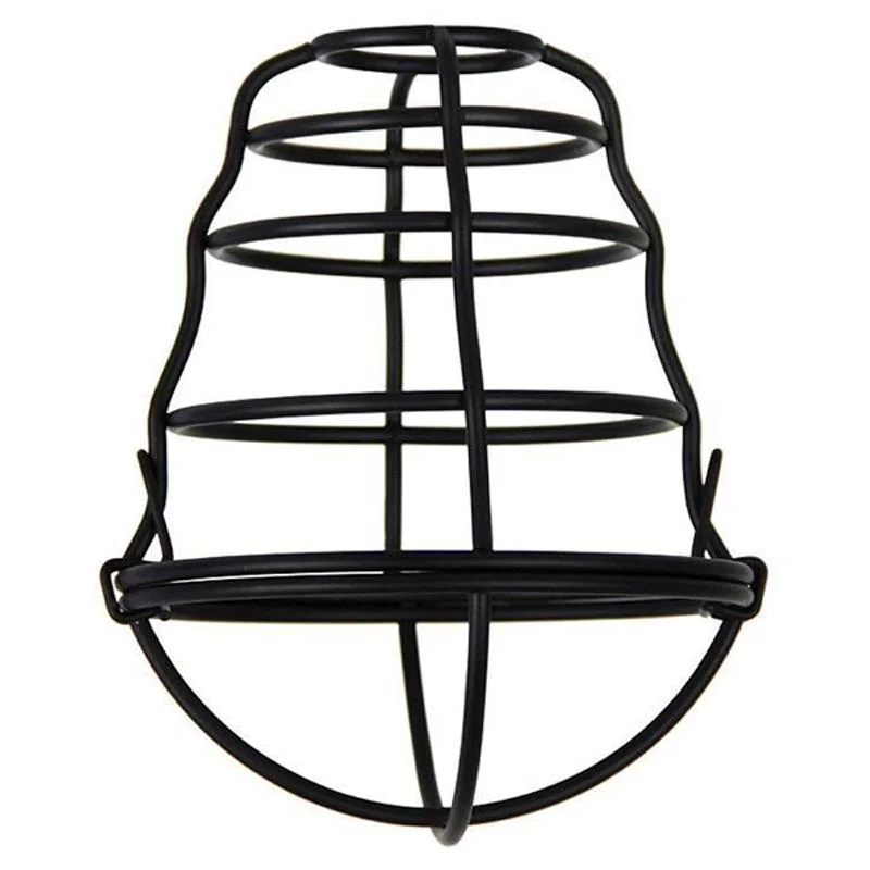 Cage Accessories-Shade Metal Wire ih Matt Black DIY