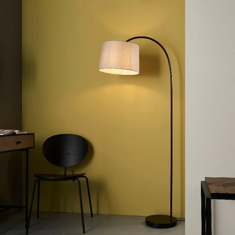 Carlson Black Modern Floor Lamp