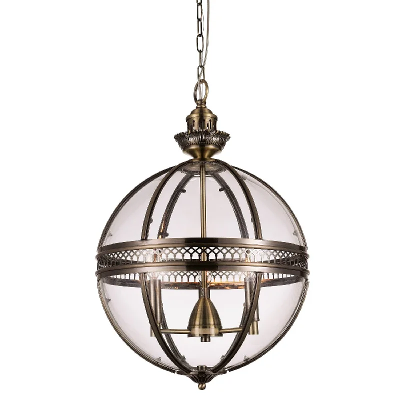 Chandeliers with Metal Frames in Copper FinishChandeliers with Metal Frames in Copper FinishLune Chandelier