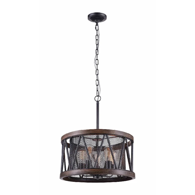 Chandeliers with Metal Frames in Bronze FinishChandeliers with Metal Frames in Bronze FinishParsh Chandelier