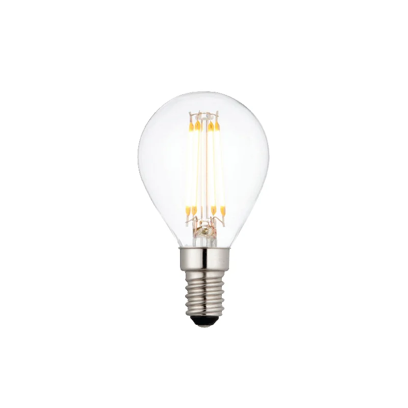 E14 LED Filament Warm White Golf Ball Lamp Bulb 4W