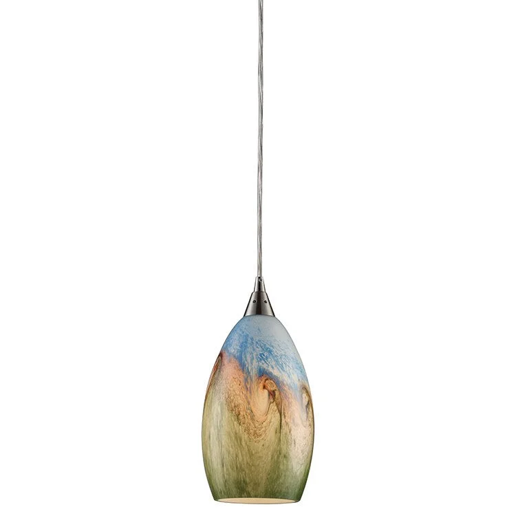 Geologic Single-Light LED Pendant