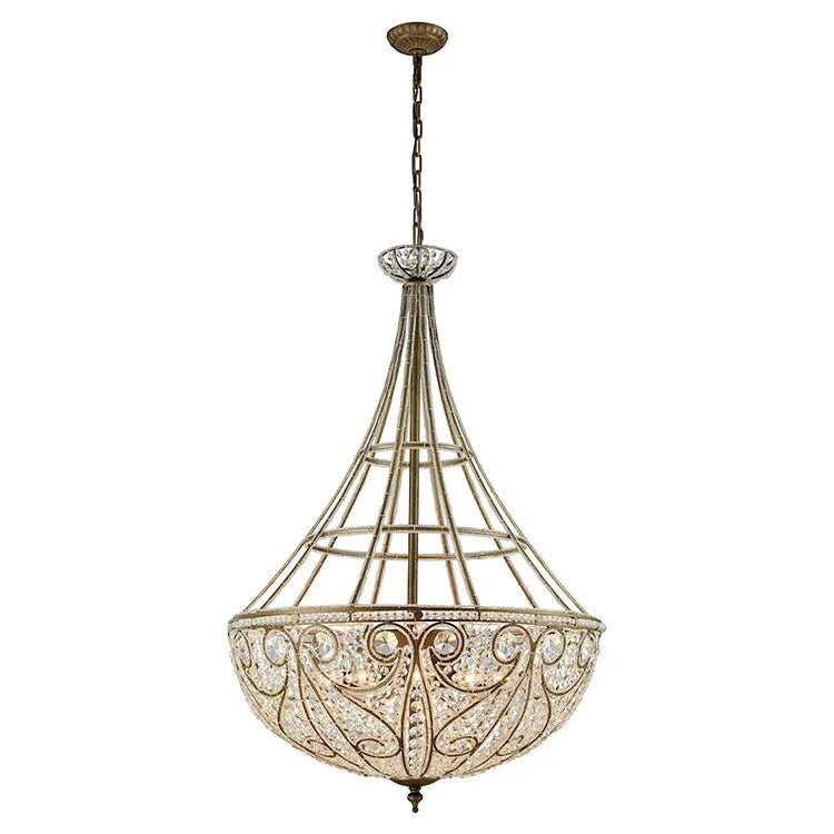 Elizabethan Ten-Light LED Pendant