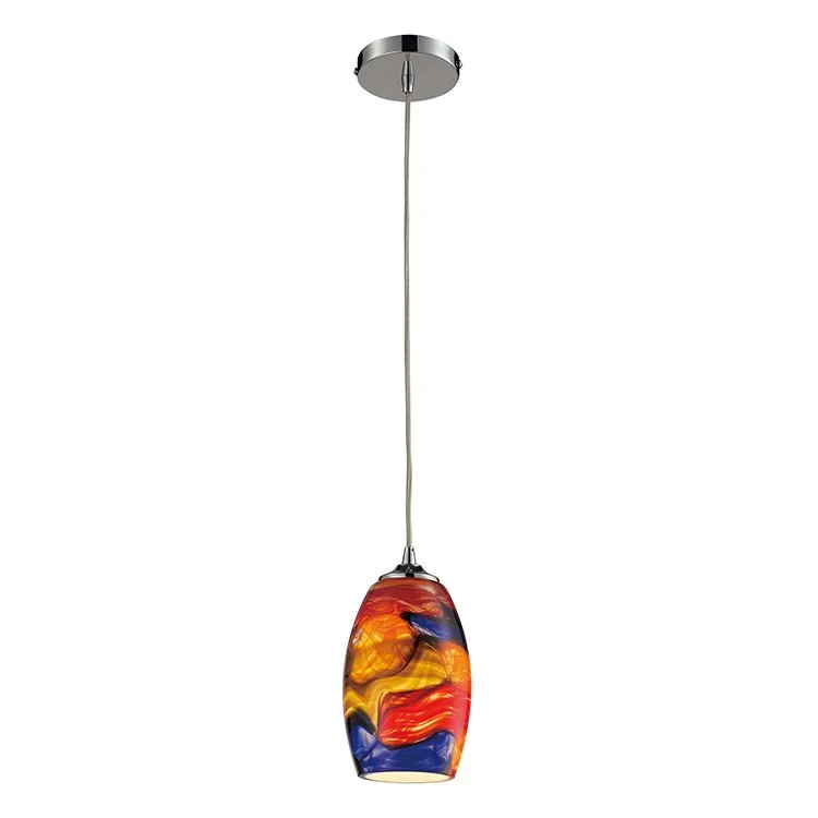 Surrealist Single-Light LED Pendant