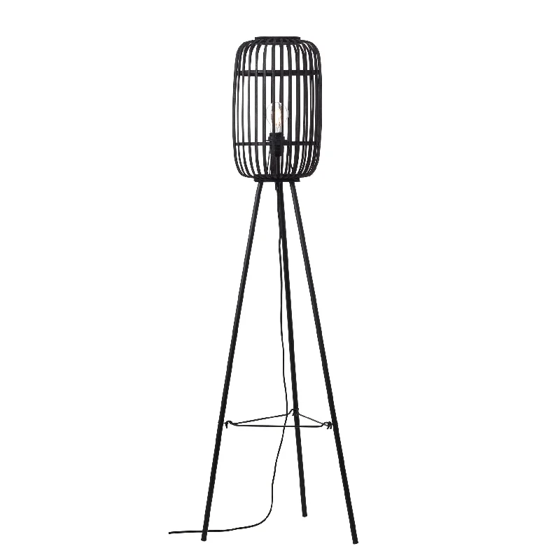 Mathias Black Tripod Floor Lamp