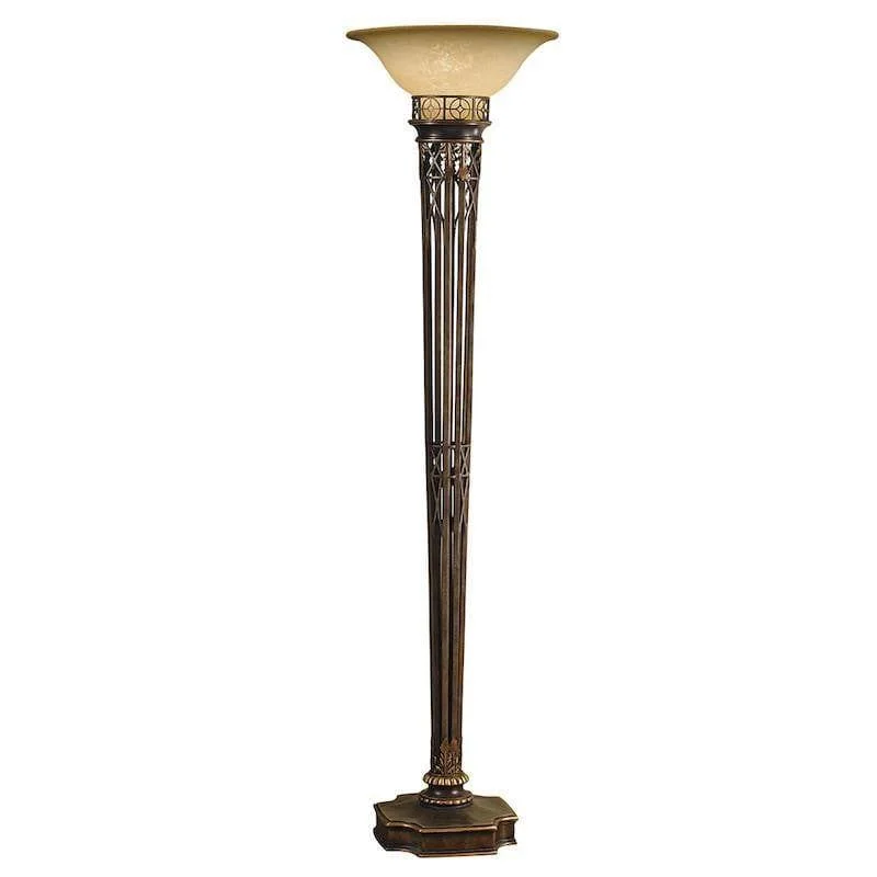 Opera Firenze Gold Torchiere Light