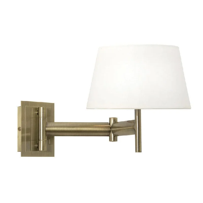Fabric Floor Lamp with a Linen Shade for a Relaxed AestheticOaks Lighting Finlay Brass Swing Arm Wall Light - Cord Pull Fabric Floor Lamp with a Linen Shade for a Relaxed AestheticOaks Lighting Finlay Brass Swing Arm Wall Light - Cord Pull