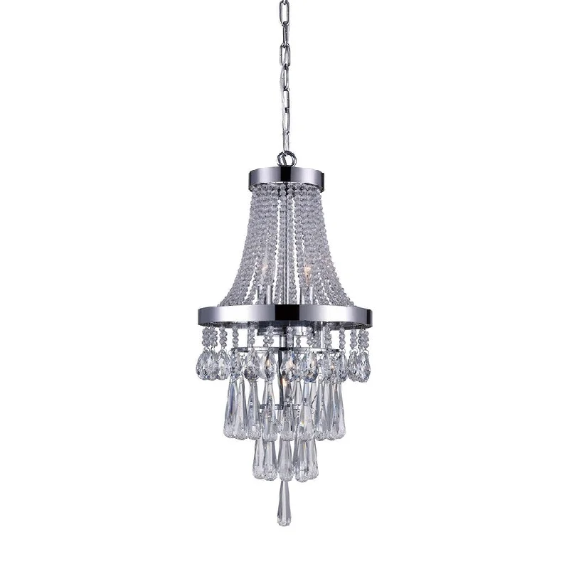 Oversized Chandeliers as a Statement Piece in Living RoomsOversized Chandeliers as a Statement Piece in Living RoomsGiuseppe Lighting Three Light Chandelier Vast Chrome - Exact Size