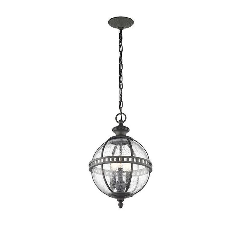Industrial Lighting for Electronics ManufacturingHalleron 3Lt Chain Lantern in Londonderry Elstead Lighting - ELS.KL-HALLERON-8M