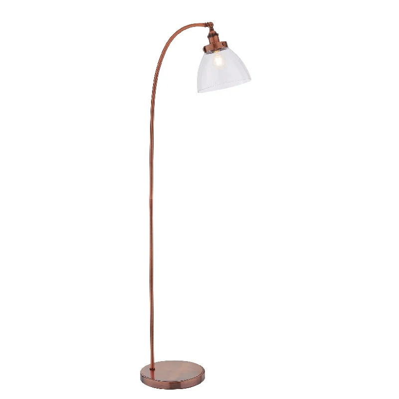 Hansen Traditional Copper Floor Lamp