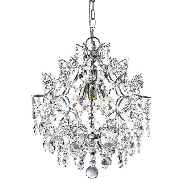 Dimmable Floor Lamp for Adjustable Lighting AmbianceHarrietta 3 Light Chrome & Crystal Drop Ceiling Pendant - Damaged Box Item Perfect