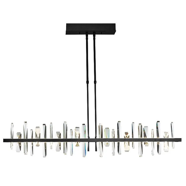 Bohemian Ceiling Lights with Beads, Tassels, and Colorful GlassSolitude Large LED Pendant
