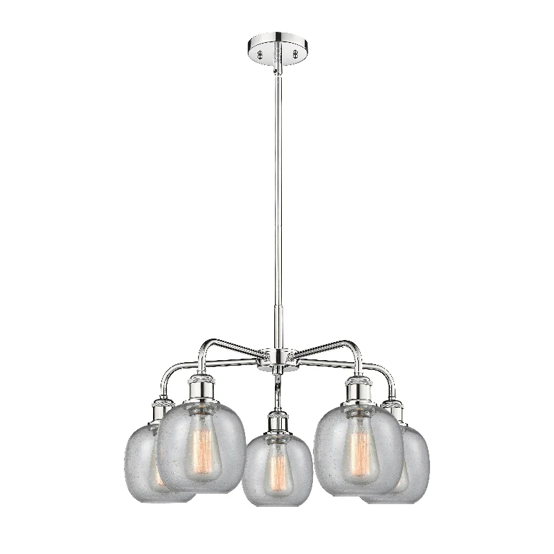 Incandescent Chandeliers for a Warm and Traditional GlowIncandescent Chandeliers for a Warm and Traditional GlowInnovations Downtown Urban 516-5CR-PC-G104 Chandelier Light - Polished Chrome