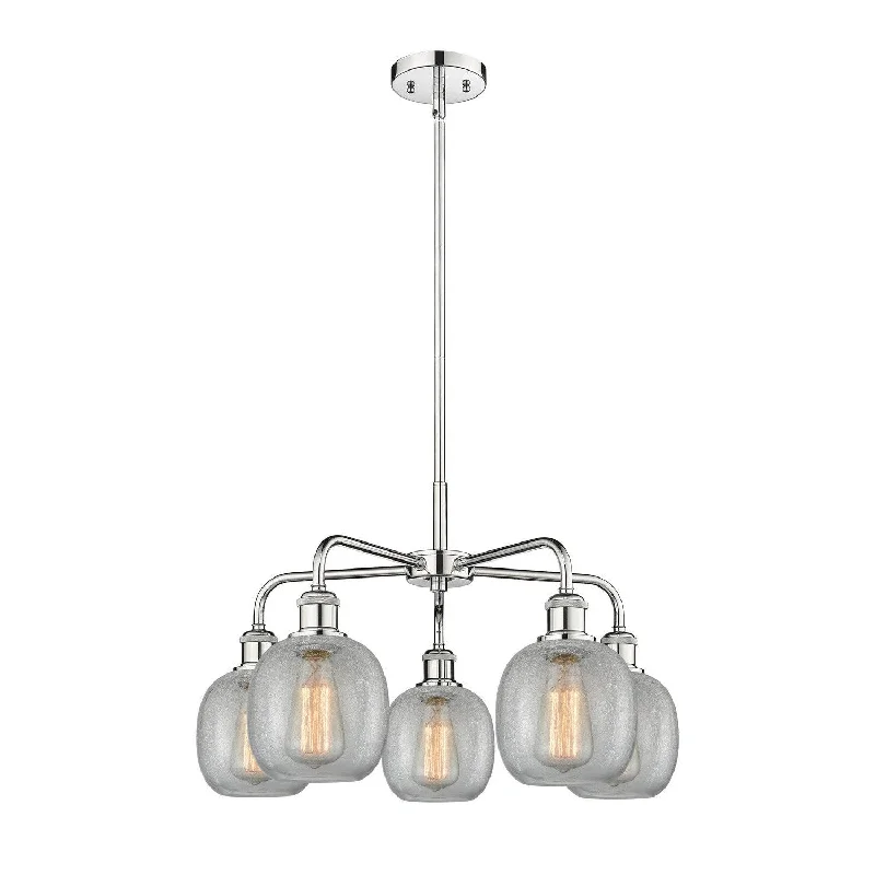 Mini Chandeliers for Adding Charm to Small SpacesMini Chandeliers for Adding Charm to Small SpacesInnovations Downtown Urban 516-5CR-PC-G105 Chandelier Light - Polished Chrome