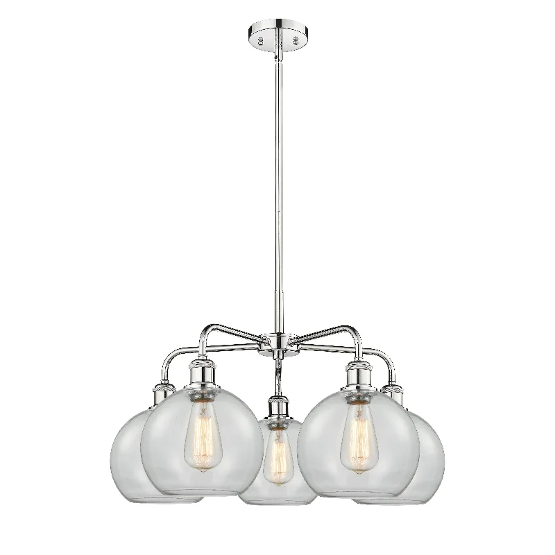Traditional Brass Chandeliers for Classic InteriorsTraditional Brass Chandeliers for Classic InteriorsInnovations Downtown Urban 516-5CR-PC-G122-8 Chandelier Light - Polished Chrome