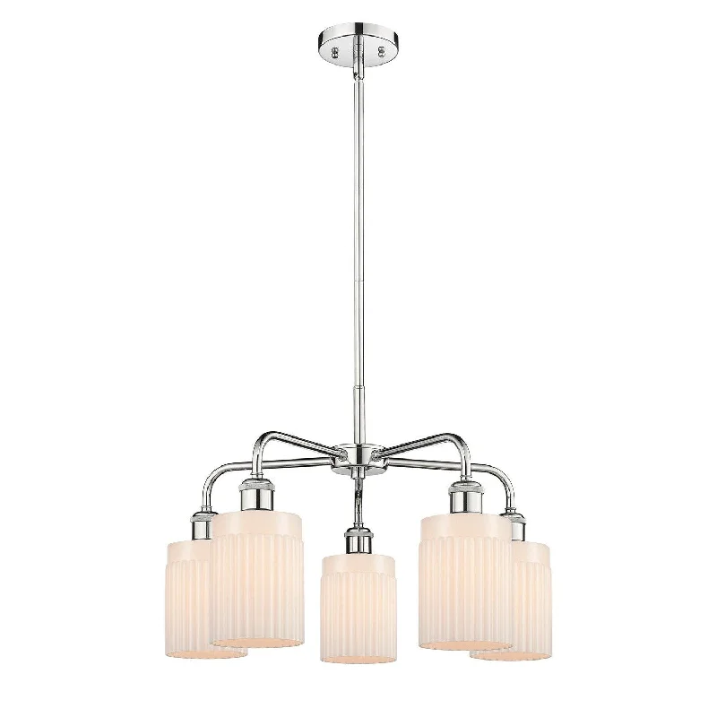 Chandeliers with Adjustable Height for Custom InstallationChandeliers with Adjustable Height for Custom InstallationInnovations Downtown Urban 516-5CR-PC-G341 Chandelier Light - Polished Chrome