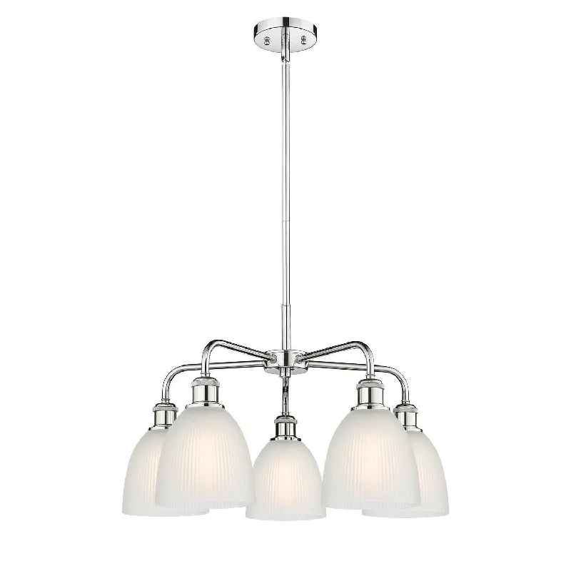 Chandeliers for Living Rooms to Create a Focal PointChandeliers for Living Rooms to Create a Focal PointInnovations Downtown Urban 516-5CR-PC-G381 Chandelier Light - Polished Chrome