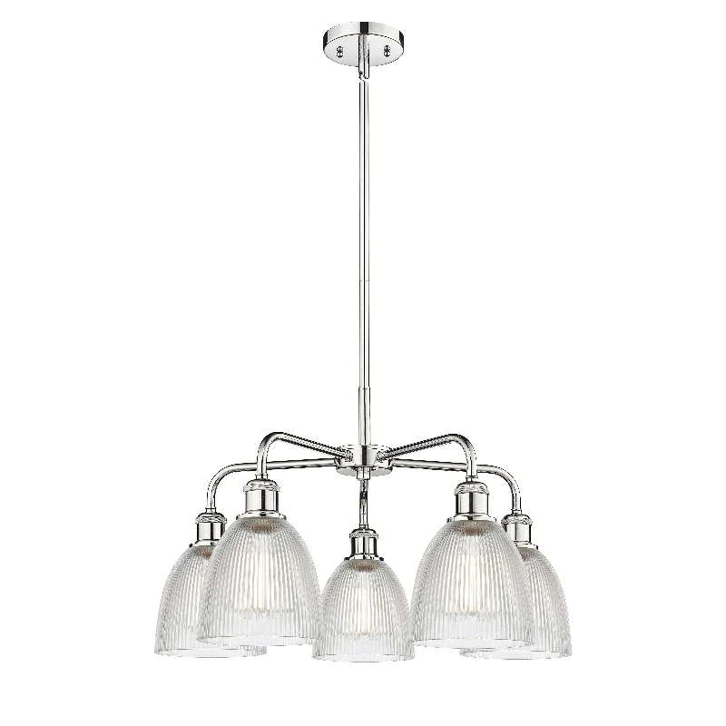 Industrial Iron Chandeliers for Loft - Inspired SpacesIndustrial Iron Chandeliers for Loft - Inspired SpacesInnovations Downtown Urban 516-5CR-PC-G382 Chandelier Light - Polished Chrome