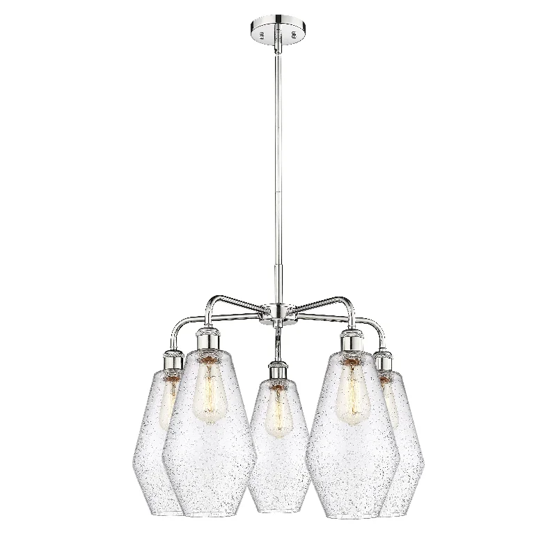 Chandeliers with Pendant Lights for a Stylish LookChandeliers with Pendant Lights for a Stylish LookInnovations Downtown Urban 516-5CR-PC-G654-7 Chandelier Light - Polished Chrome