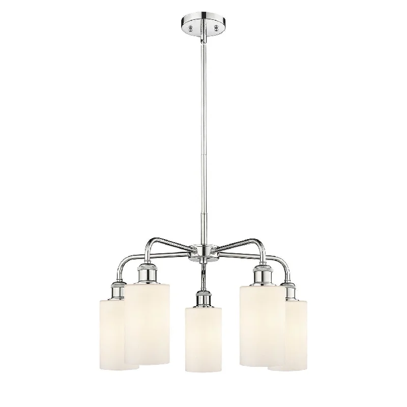 Minimalist Chandeliers for Sleek and Simple InteriorsMinimalist Chandeliers for Sleek and Simple InteriorsInnovations Downtown Urban 516-5CR-PC-G801 Chandelier Light - Polished Chrome