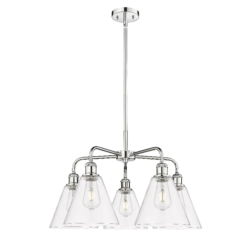 Traditional Brass Chandeliers for Classic InteriorsTraditional Brass Chandeliers for Classic InteriorsInnovations Downtown Urban 516-5CR-PC-GBC-82 Chandelier Light - Polished Chrome