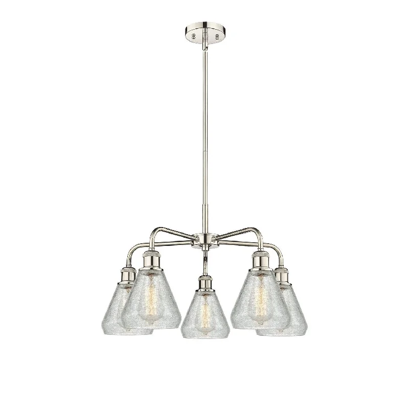 Oversized Chandeliers as a Statement Piece in Living RoomsOversized Chandeliers as a Statement Piece in Living RoomsInnovations Downtown Urban 516-5CR-PN-G275 Chandelier Light - Polished Nickel
