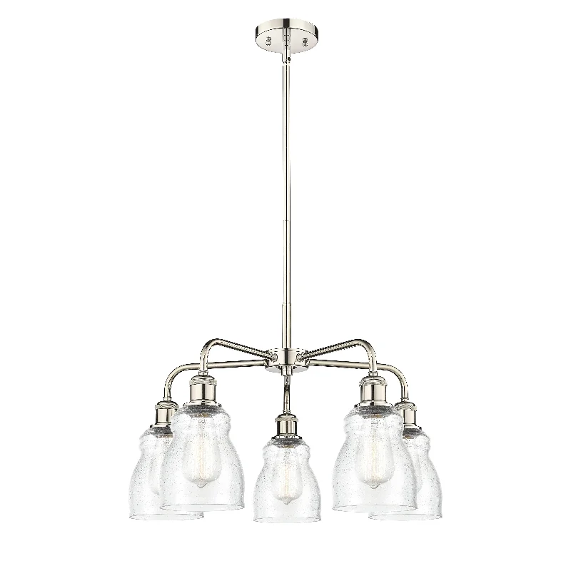 Chandeliers for Low Ceilings to Avoid OvercrowdingChandeliers for Low Ceilings to Avoid OvercrowdingInnovations Downtown Urban 516-5CR-PN-G394 Chandelier Light - Polished Nickel