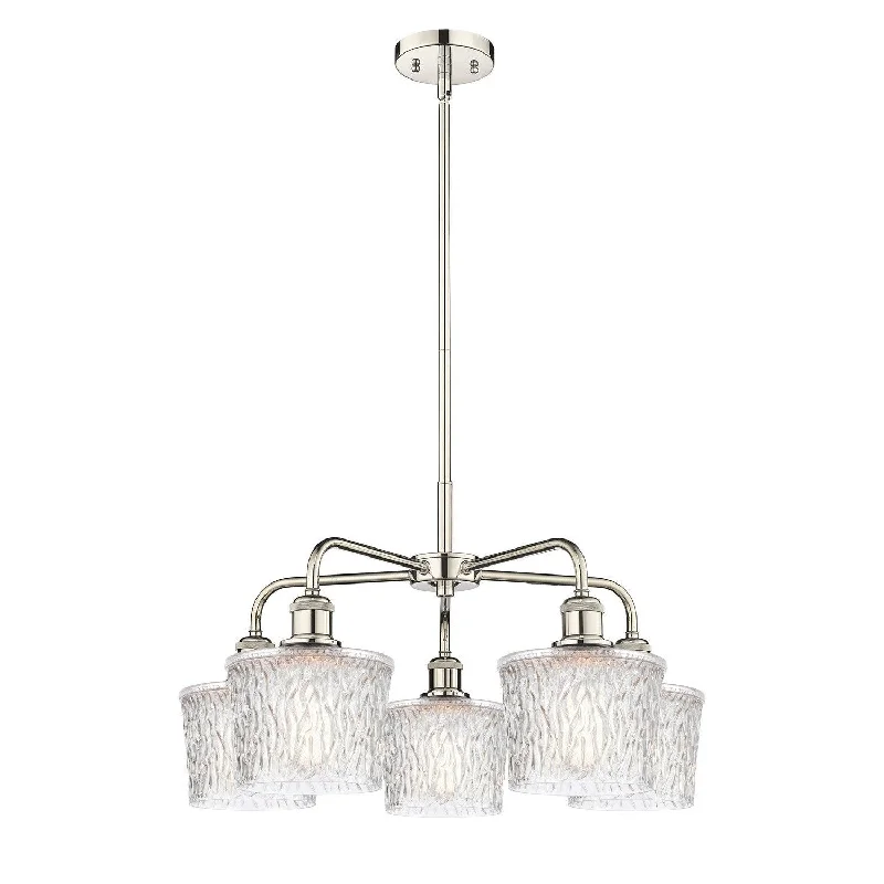 Small Chandeliers for Compact RoomsSmall Chandeliers for Compact RoomsInnovations Downtown Urban 516-5CR-PN-G402 Chandelier Light - Polished Nickel