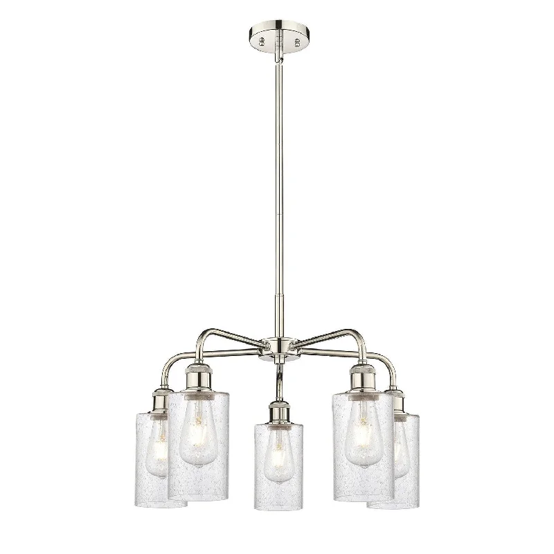 Ceiling - Mounted Chandeliers for Standard CeilingsCeiling - Mounted Chandeliers for Standard CeilingsInnovations Downtown Urban 516-5CR-PN-G804 Chandelier Light - Polished Nickel