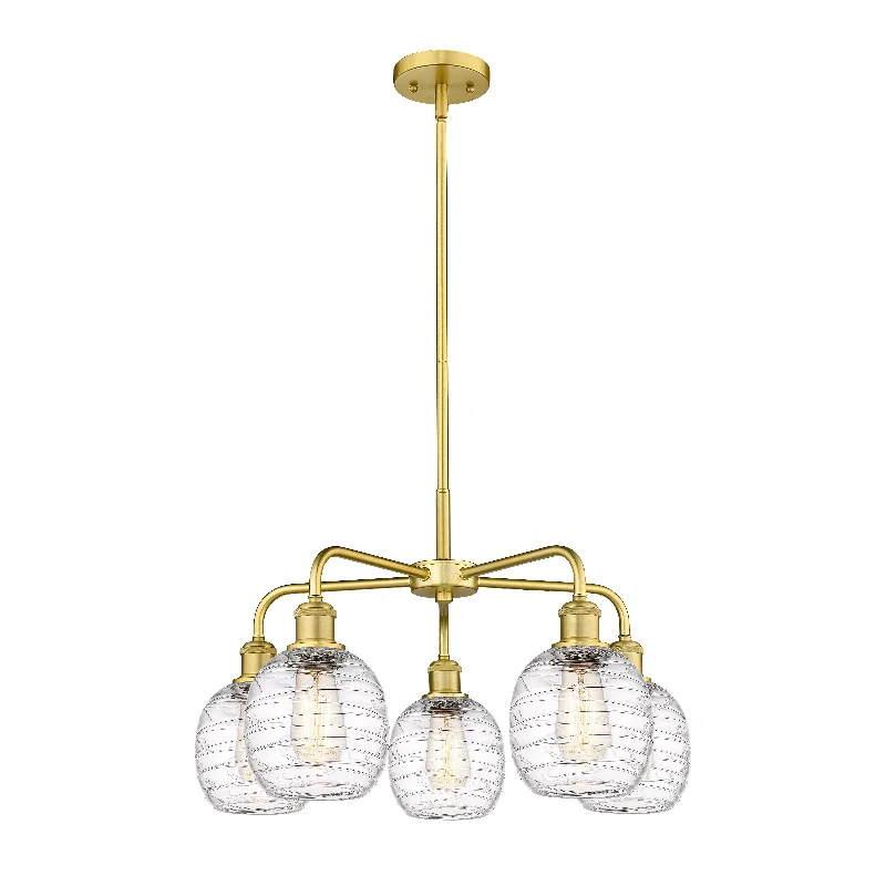 LED Chandeliers for Energy - Efficient LightingLED Chandeliers for Energy - Efficient LightingInnovations Downtown Urban 516-5CR-SG-G1013 Chandelier Light - Satin Gold