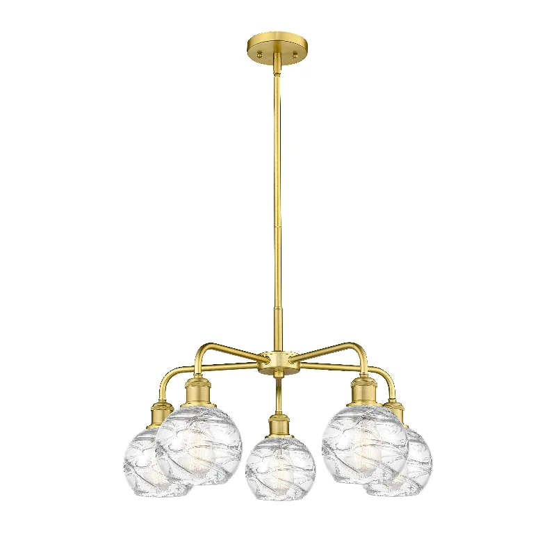 Ceiling - Mounted Chandeliers for Standard CeilingsCeiling - Mounted Chandeliers for Standard CeilingsInnovations Downtown Urban 516-5CR-SG-G1213-6 Chandelier Light - Satin Gold