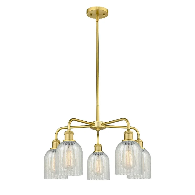 Chandeliers with Adjustable Arms for Directional LightingChandeliers with Adjustable Arms for Directional LightingInnovations Downtown Urban 516-5CR-SG-G2511 Chandelier Light - Satin Gold