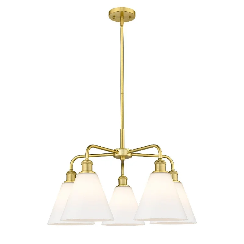 Mini Chandeliers for Adding Charm to Small SpacesMini Chandeliers for Adding Charm to Small SpacesInnovations Downtown Urban 516-5CR-SG-GBC-81 Chandelier Light - Satin Gold