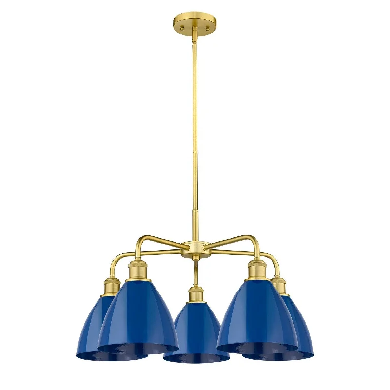 Rustic Wood Chandeliers for Country - Style HousesRustic Wood Chandeliers for Country - Style HousesInnovations Downtown Urban 516-5CR-SG-MBD-75-BL Chandelier Light - Satin Gold